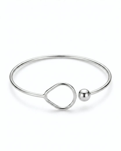 Minimalist Loop Cuff Bangle