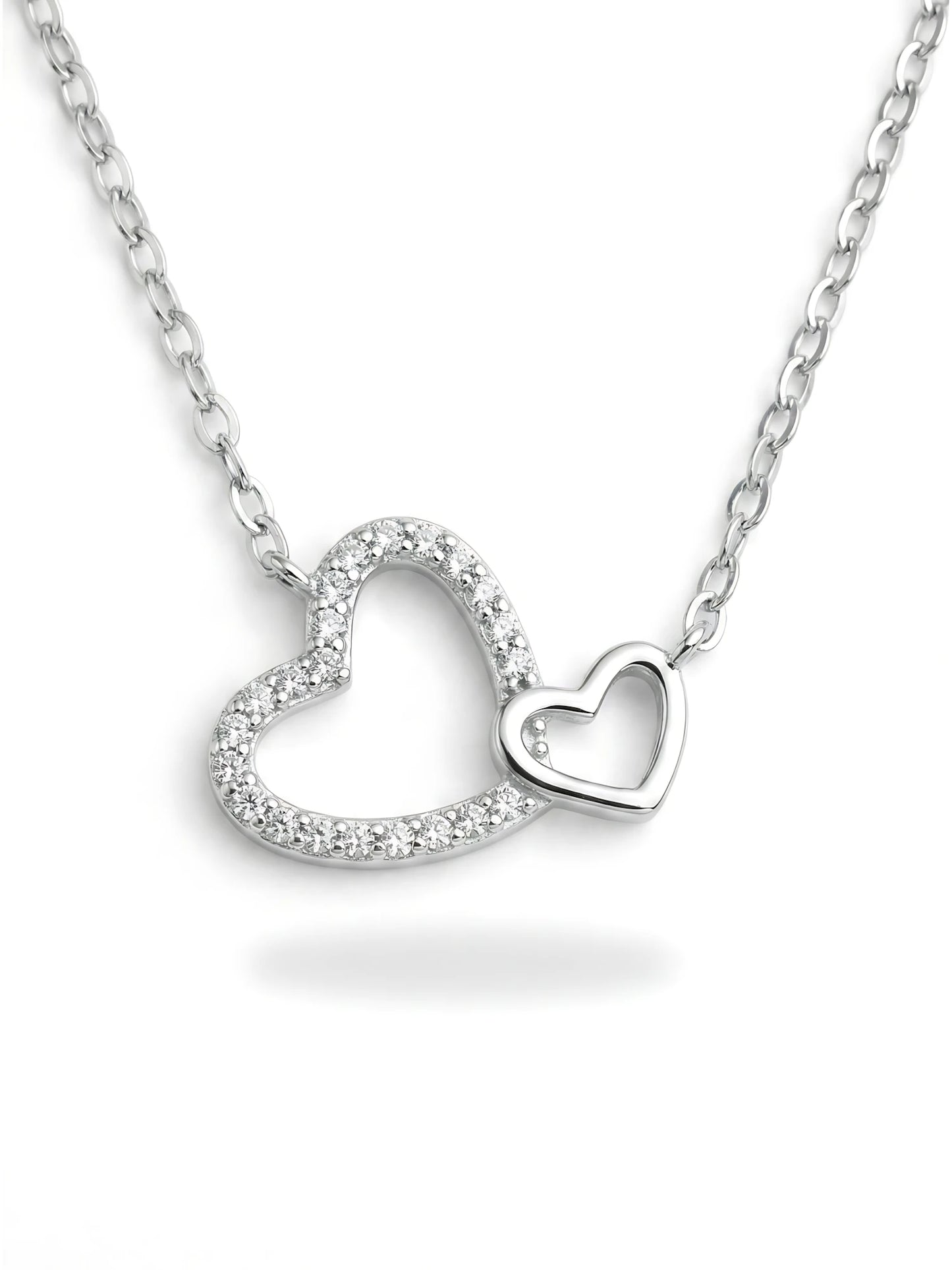 Valentine Twin Heart Necklace