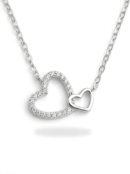 Valentine Twin Heart Necklace