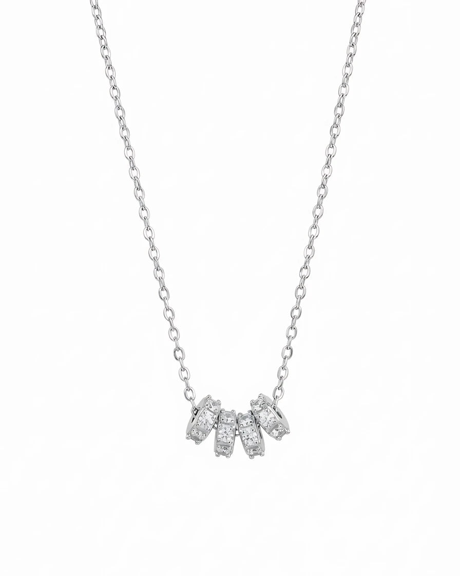 Sparkling Five Rings Pendant