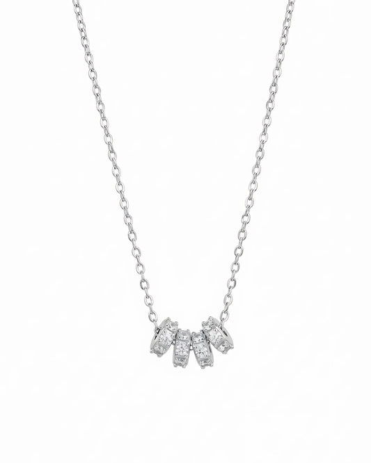 Sparkling Five Rings Pendant