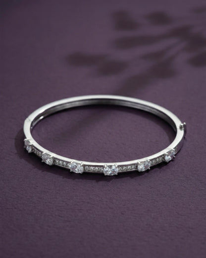 Radiant Oval Bangle