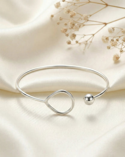 Minimalist Loop Cuff Bangle