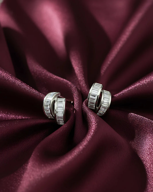 Sparkle Bar Studs | 925 sterling silver earrings