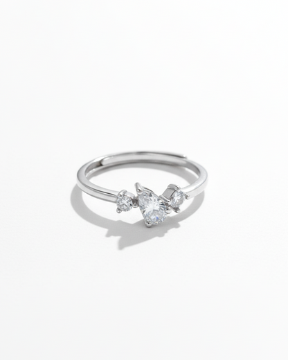 Trio Luxe Adjustable Ring