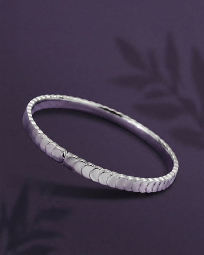 Sculpted Scale Bangle