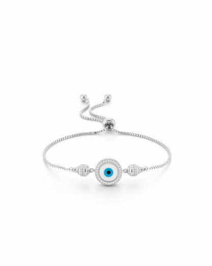 Evil Eye Slider Bracelet