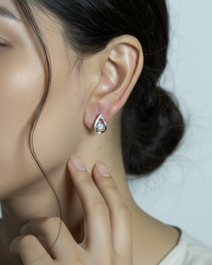 Dewdrop Elegance Earrings | 925 sterling silver Earrings