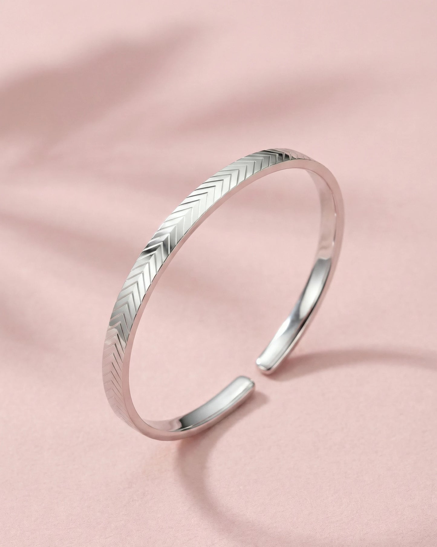 Chevron Detail Bangle