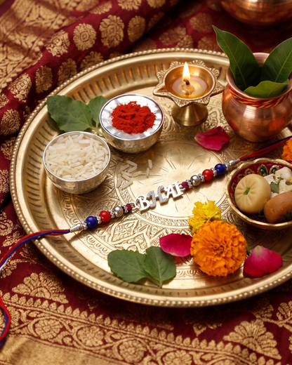 Bhai 925 Sterling Silver Rakhi