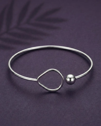 Minimalist Loop Cuff Bangle