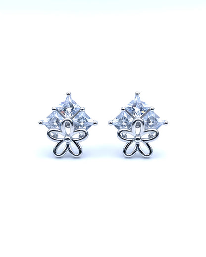 Enchanted Blossom Stud Earrings | 925 Sterling Silver