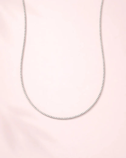 Classic Venetian Box Chain Necklace