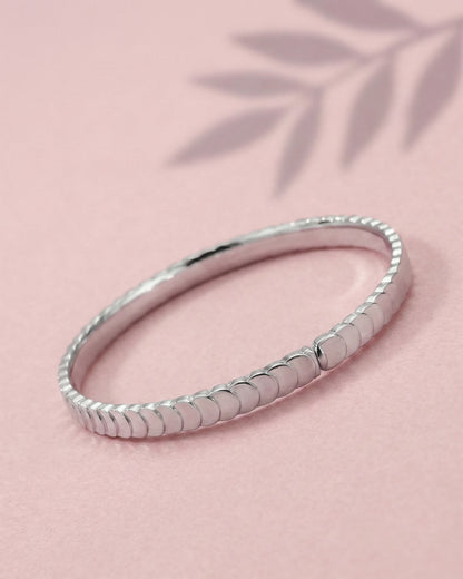Sculpted Scale Bangle