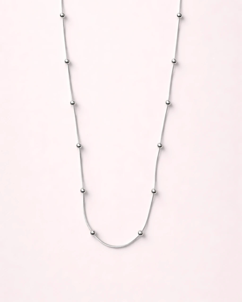 Sleek Bar and Bead Station Chain