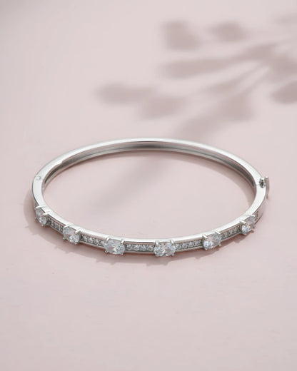 Radiant Oval Bangle