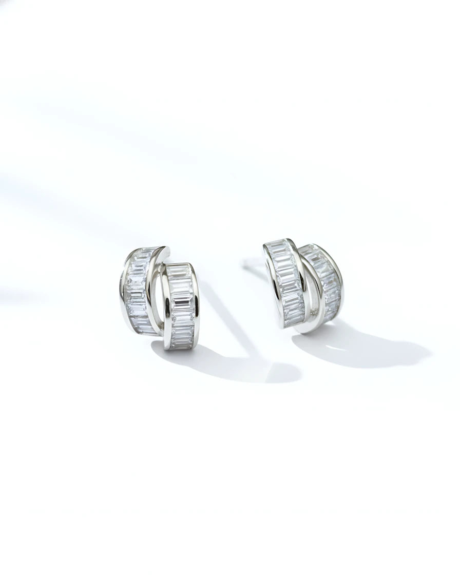 Sparkle Bar Studs | 925 sterling silver earrings