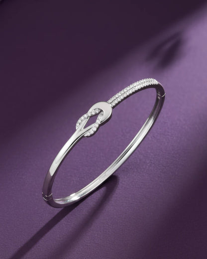 Crystal Knot Bangle