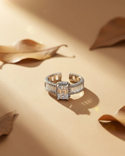 Royal Radiance Adjustable Ring