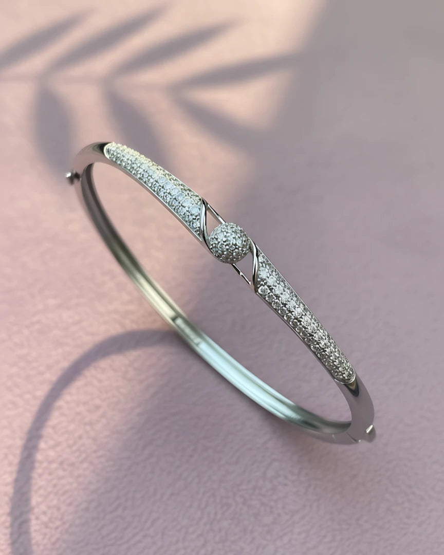 Sphere Crystal Bangle