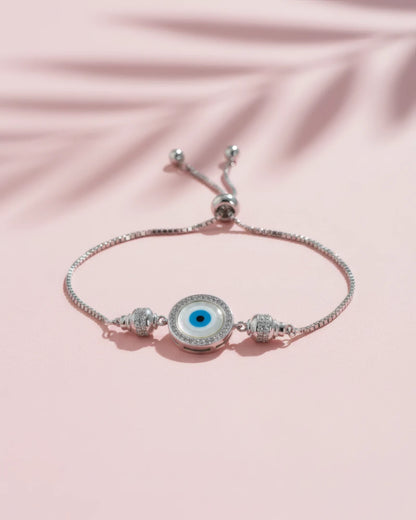 Evil Eye Slider Bracelet