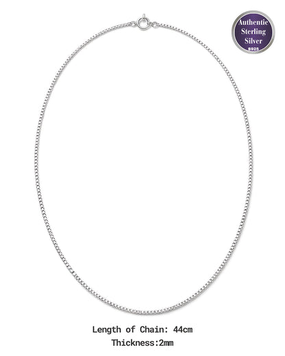 Classic Venetian Box Chain Necklace