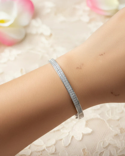 Crystal Eternity Bangle