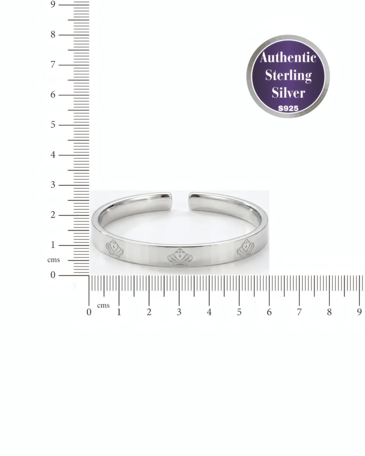 Regal Crown Bangle