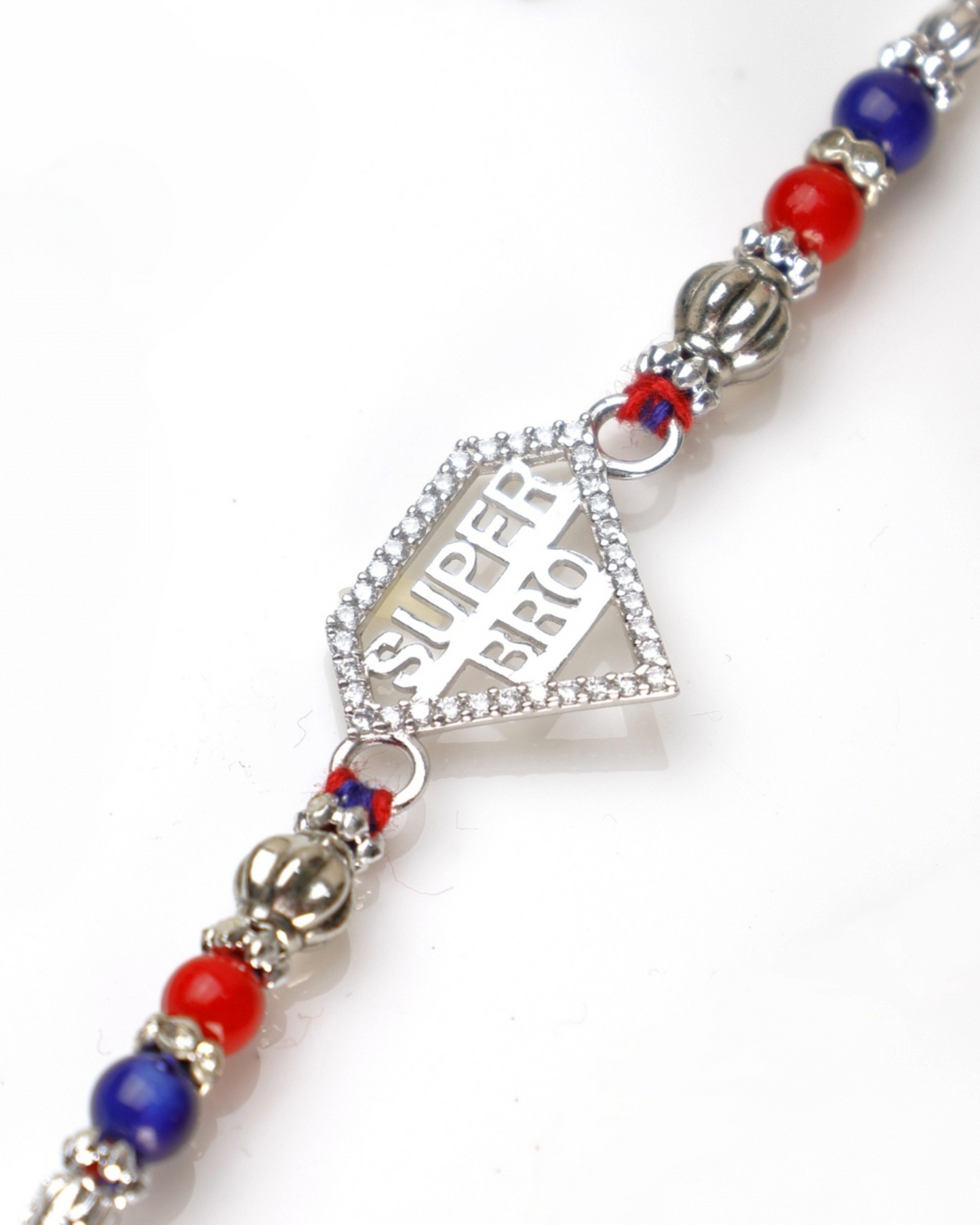 Super Bro 925 Sterling Silver Rakhi