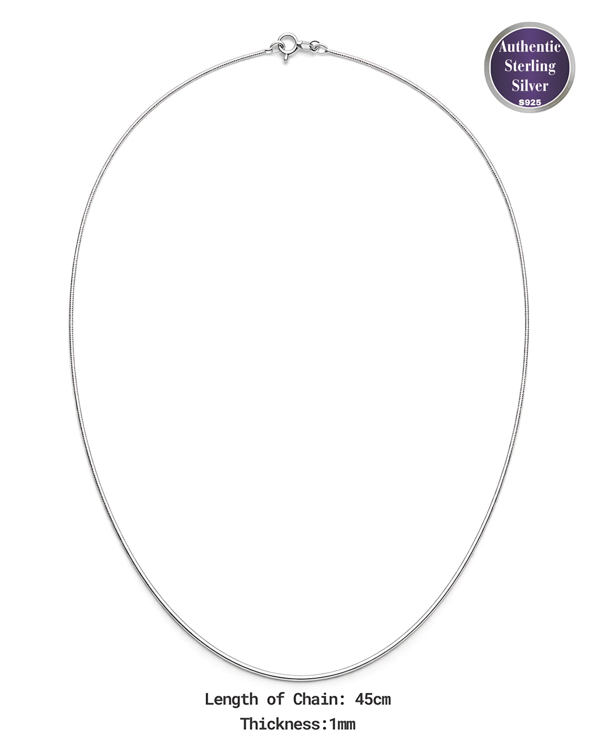 Sleek Essential Snake Chain