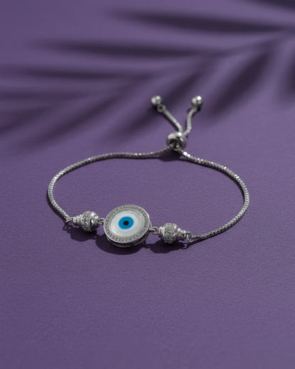 Evil Eye Slider Bracelet