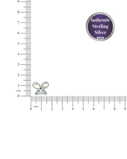 Pearl Blossom Butterfly Earrings | 925 sterling silver earrings