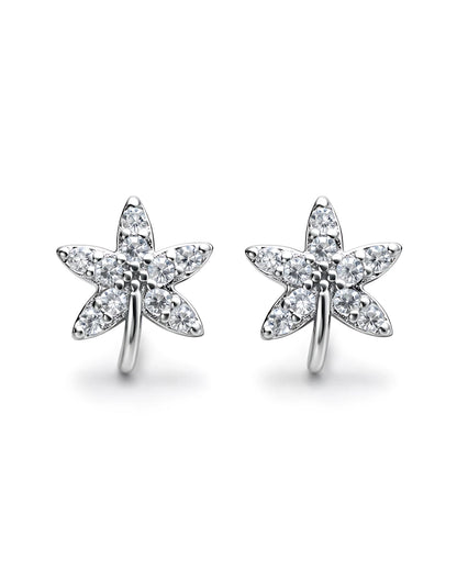 Starlight Blossom Stud Earrings | 925 Sterling Silver