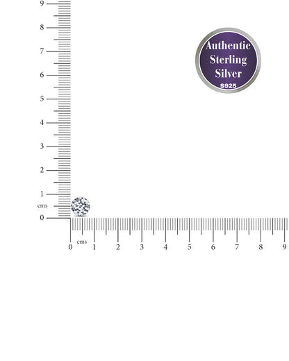 Moonlight Scale Studs | 925 Sterling Silver Earrings