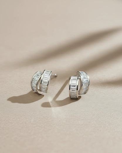Sparkle Bar Studs | 925 sterling silver earrings