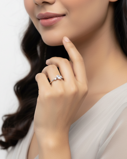 Trio Luxe Adjustable Ring
